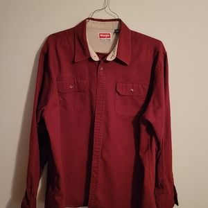 Two Men's XL Button Down Shirts.
